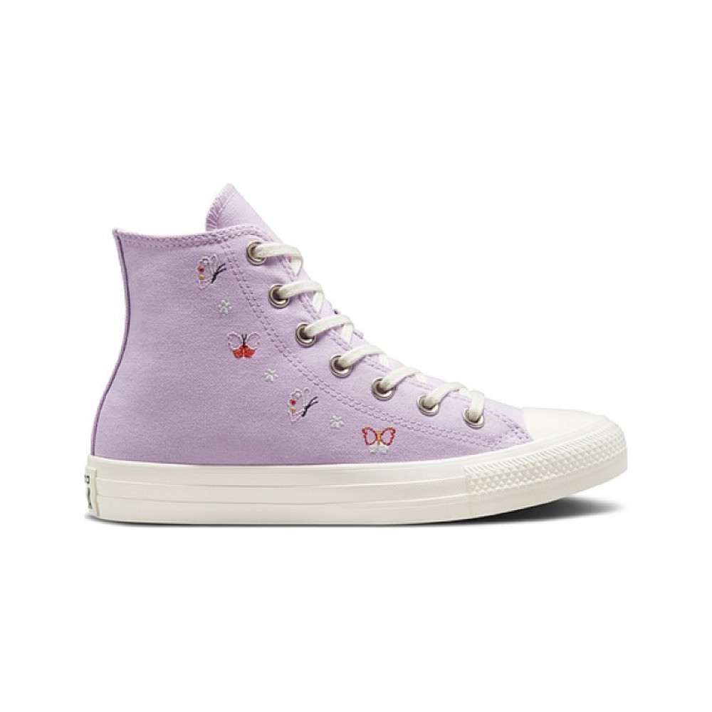 Converse Chuck Taylor All Star Butterfly Wings High Top Lavender Women 7.5